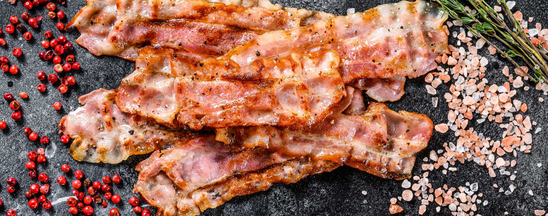 Bacon aus der Heißluftfritteuse