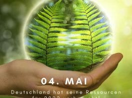 Deutscher Erdüberlastungstag 04. Mai 2022