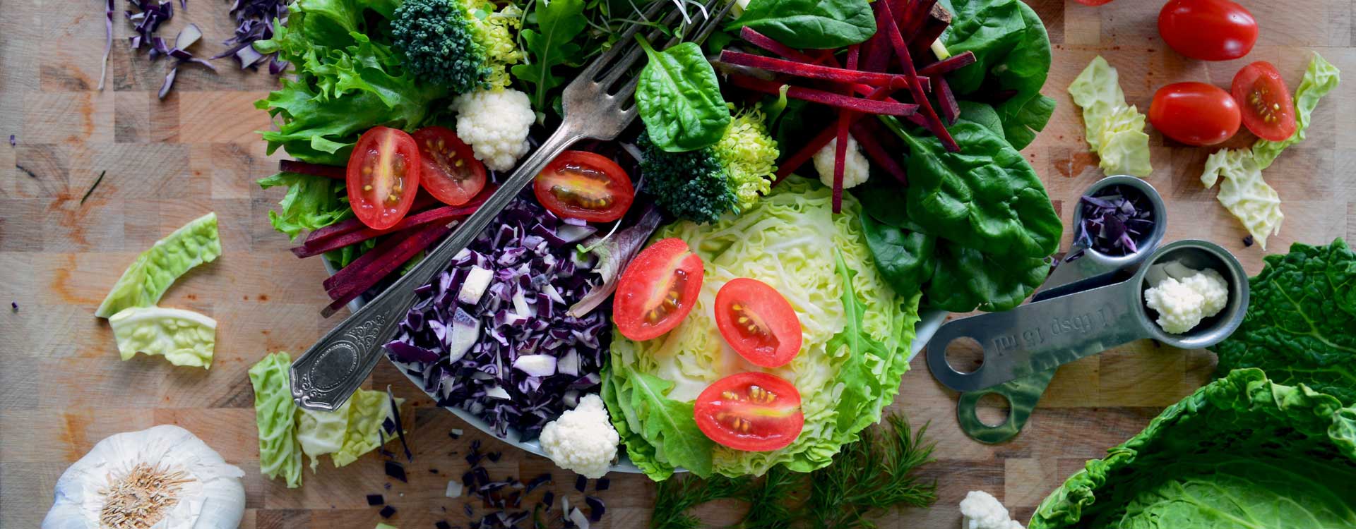 Energiedichte – Gemüse und Salat