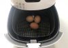 Gekochte Eier aus der Heßluftfritteuse