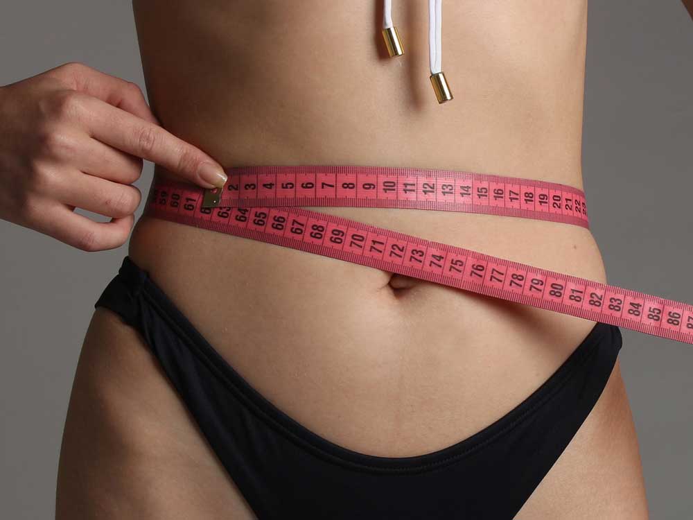 Idealgewicht berechnen - Taillenumfang messen