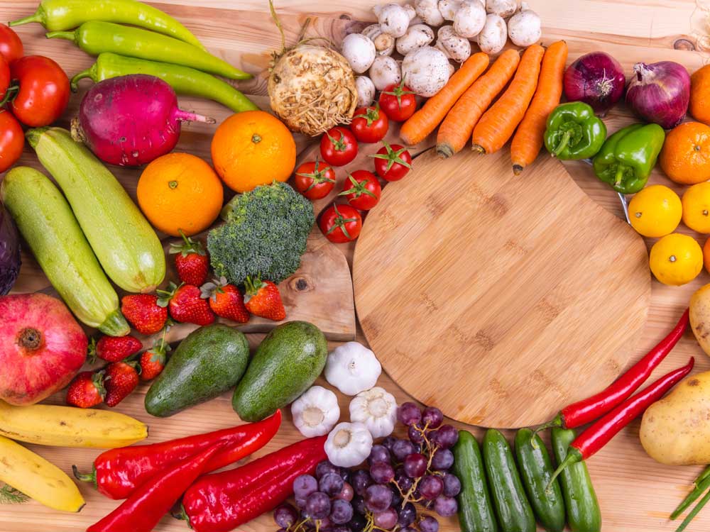 Keine leeren Kalorien enthalten Obst und Gemüse