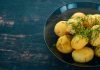 Resistente Stärke – gekochte Kartoffeln in einer Schüssel