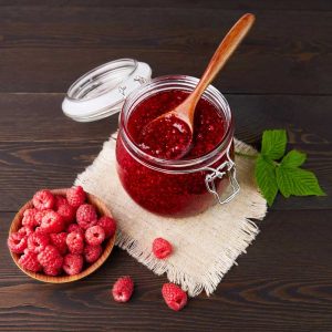 Rezept Himbeermarmelade mit Schokolade