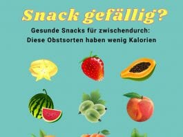 Snäck gefällig? Obst